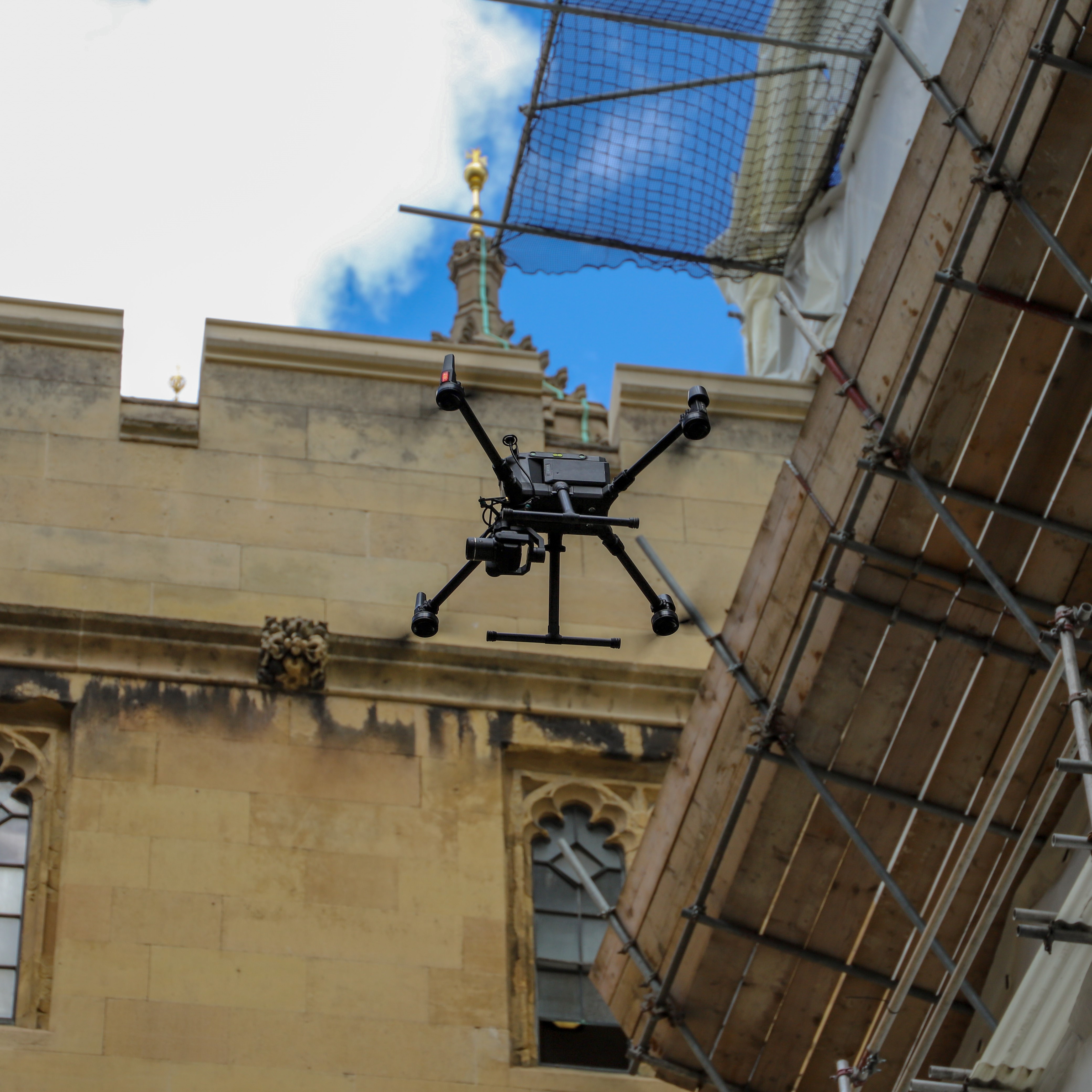 Drone Survey at the Palace of Westminster.