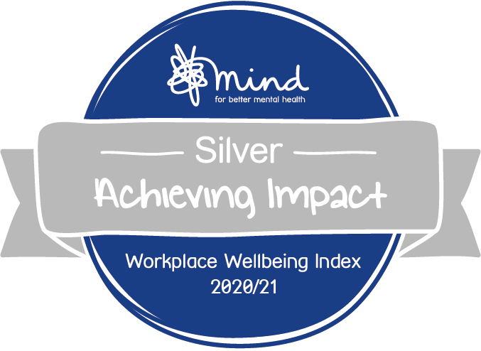 Workplace Wellbeing Index 2020/21 rating (Silver)