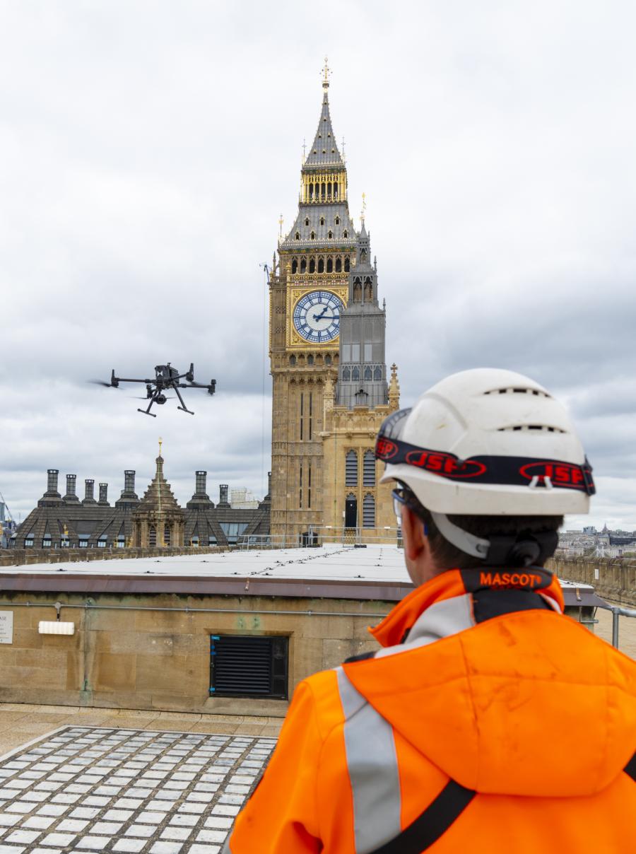 Photogrammetric survey on Palace Roof